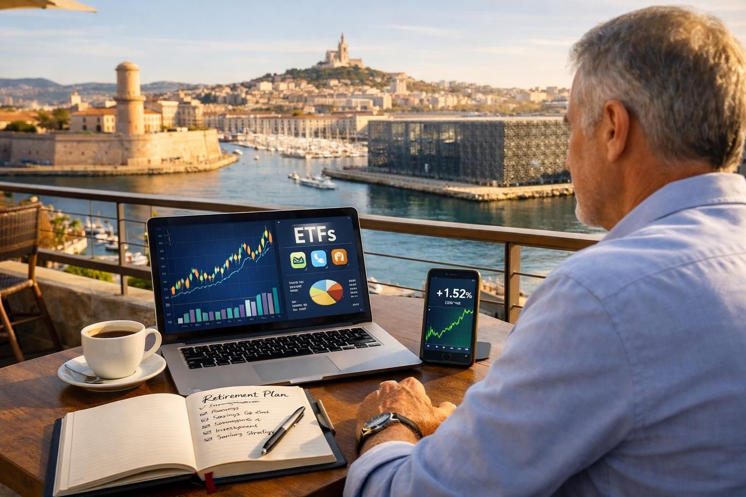 découvrez comment construire un portefeuille 100% etf pour préparer efficacement votre retraite à marseille en 2026, en alliant simplicité, diversification et performance.