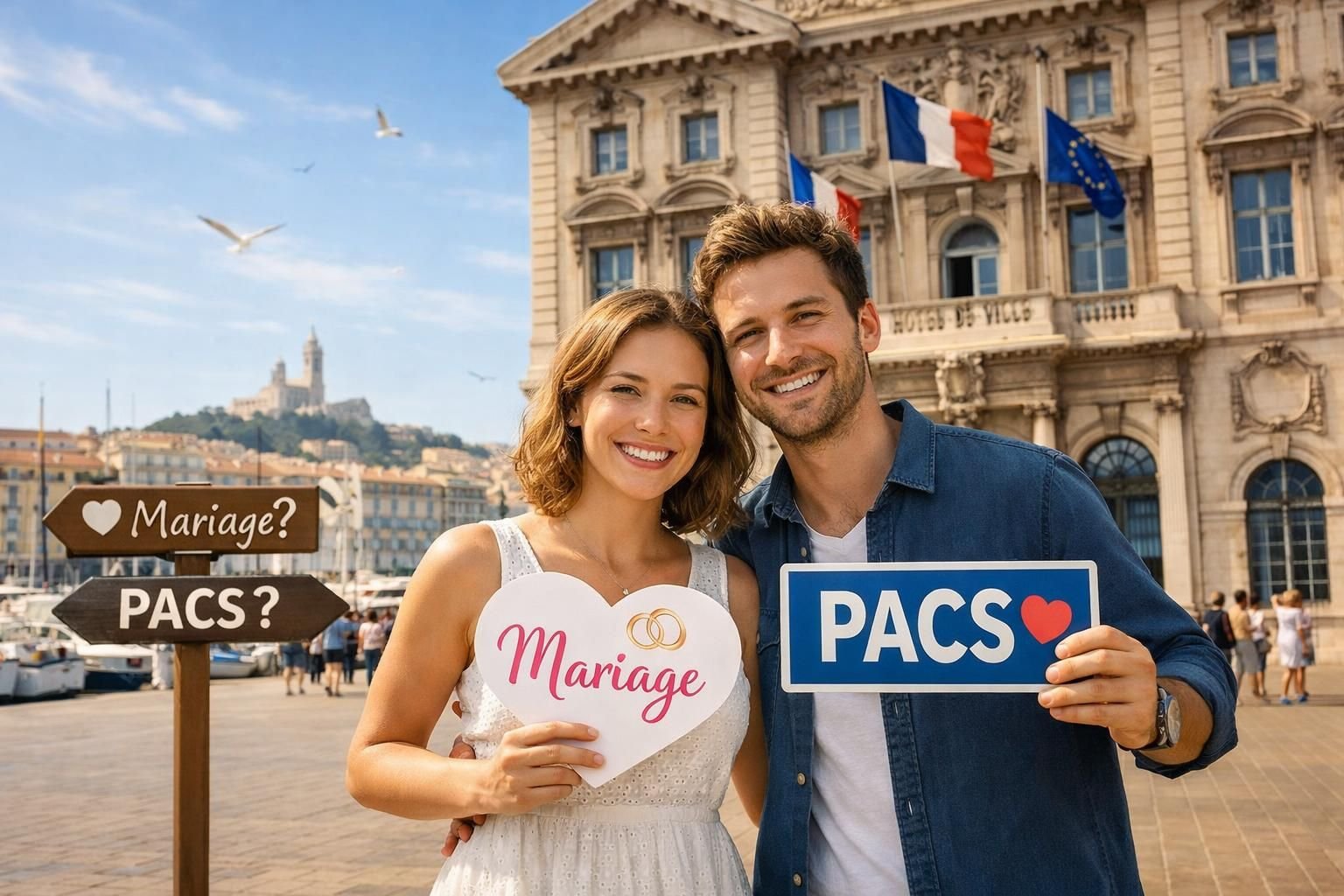 découvrez comment choisir entre mariage et pacs pour votre première déclaration commune à marseille, avec des conseils pratiques adaptés à votre situation.
